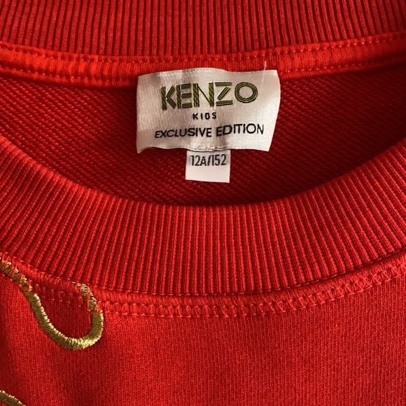 Kenzo Sweater Kids Sz 12 - Picture 2 of 5
